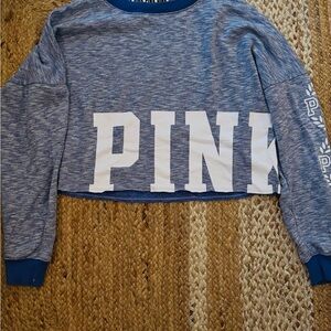 SOLD!! Victoria's Secret PINK Heathered Purple Sweatshirt